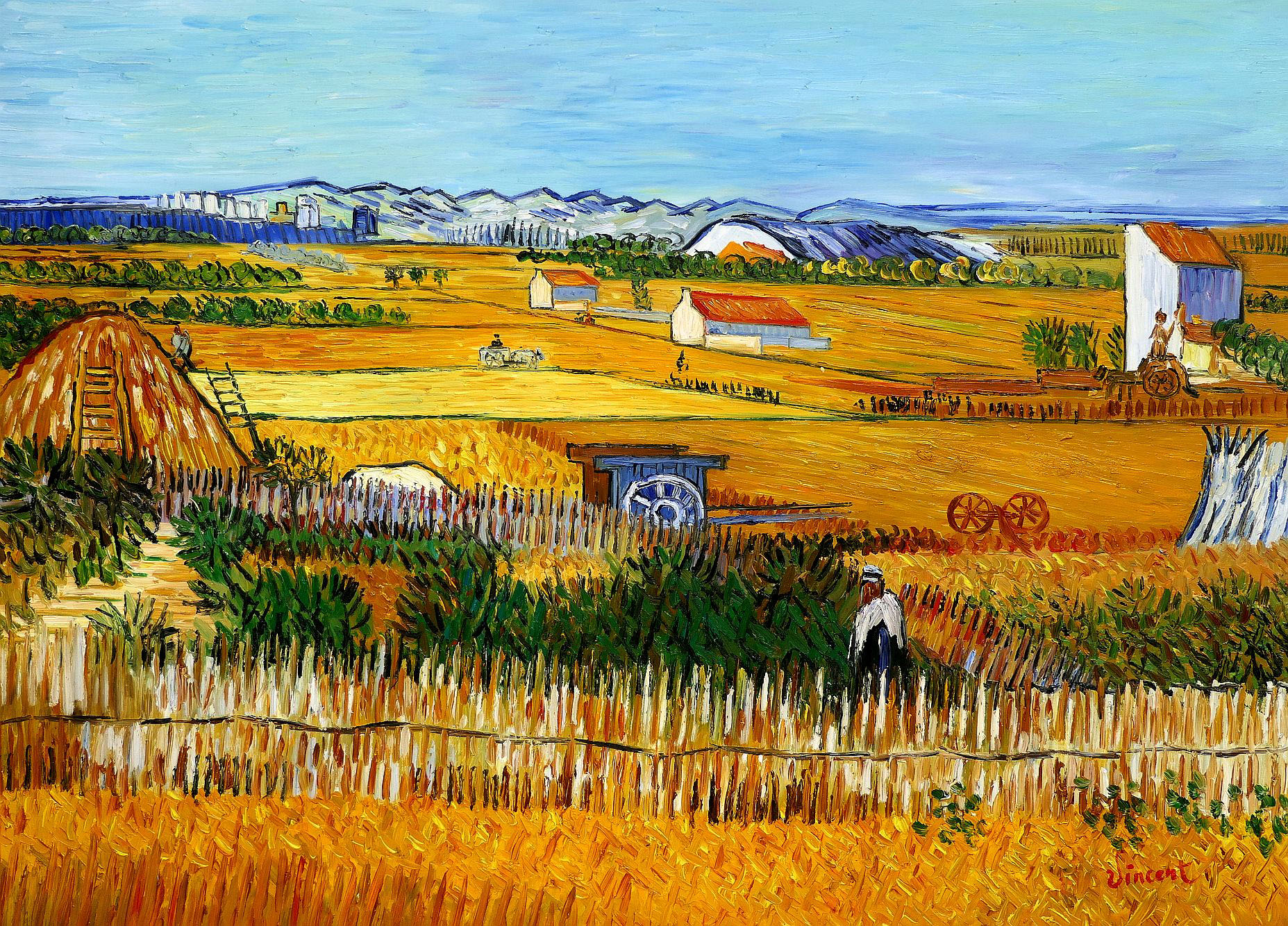 Vincent van Gogh Erntelandschaft Kaufen auf Ricardo Vincent van Gogh Erntelandschaft Kaufen auf Ricardo